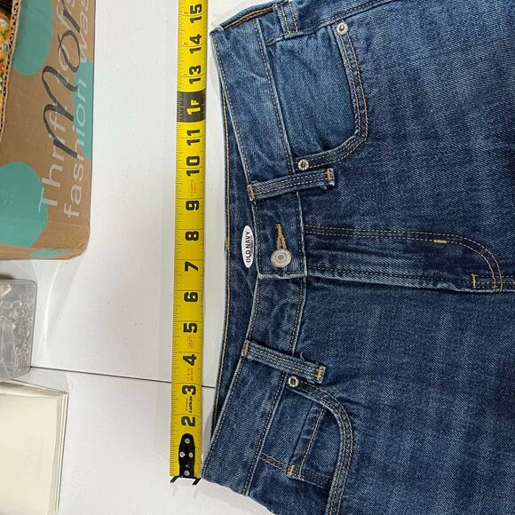 Old Navy High-Waisted Dad Slouchy Straight Cropped Jeans Womens Size 2 Petunia - Picture 7 of 9